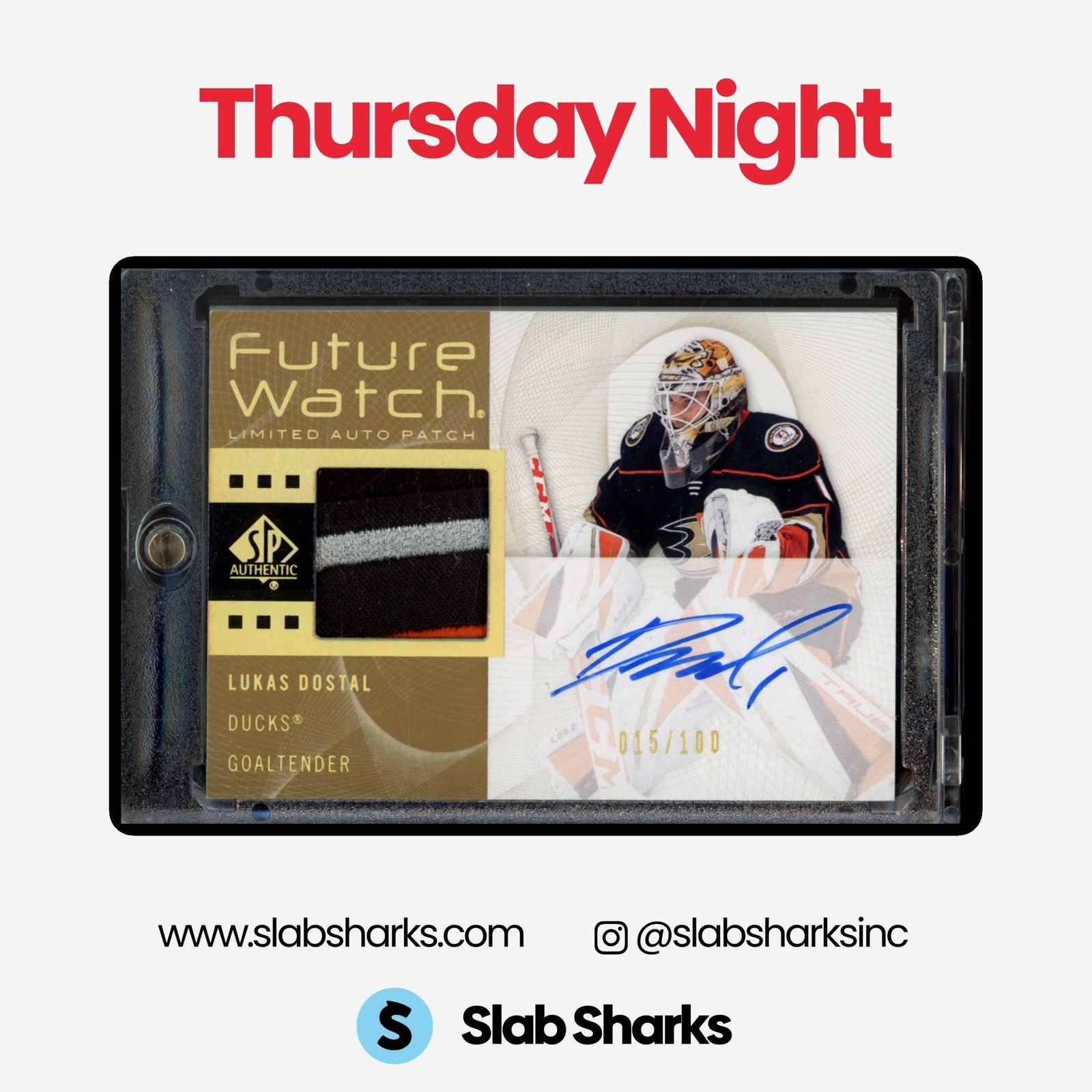 SP WATCH RC DOSTAL RETRO AUTHENTIC AUTO FUTURE PATCH 2012-13 2022 /100 LUKAS - vintagewatches.pk