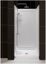 DreamLine DL-6194 SlimLine Shower Installation Package - White