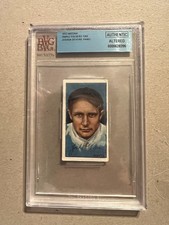 1912 T202 HASSAN TRIPLE FOLDER JOSHUA DEVORE PANEL BVG AUTHENTIC NEW YORK GIANTS