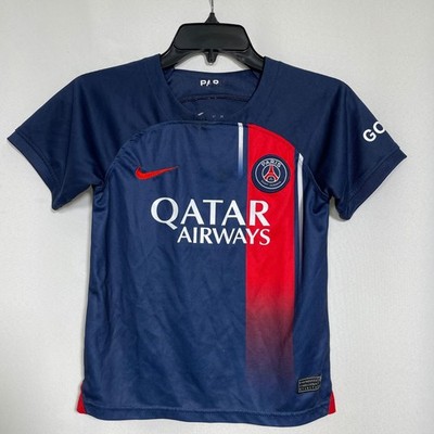 Neymar Jr #10 Paris Saint-Germain PSG Navy Blue Home Jersey Youth