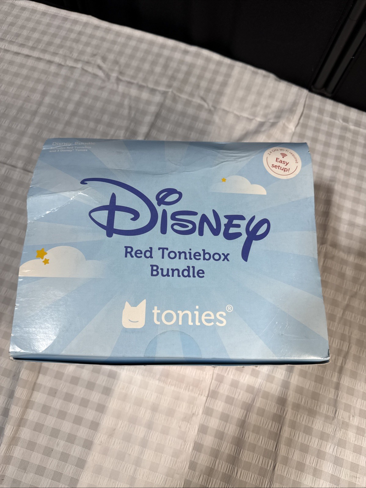 Disney Red Toniebox Bundle with Tigger, Woody and Stitch #10001851- Open Box New