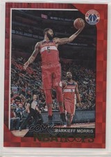 2018-19 Panini NBA Hoops Red Checkerboard 10/15 Markieff Morris #49 fm0