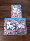 Just Dance 2016 2017 2018 Nintendo Wii - Ubisoft Bundle