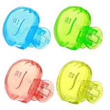 Set Of 4 Toothbrush Protective Case Cover Holders Coverings Travel Dustproof