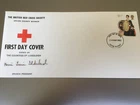 GB STAMPS RARE FIRST DAY COVER 1982 RED CROSS SIGNED COUNTESS OF IDDESLEIGH