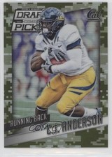 2015 Panini Prizm Collegiate Draft Picks Camo Prizm 128/199 CJ Anderson #21 7l6