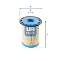UFI Kraftstofffilter 26.693.00 Filtereinsatz FüR X83 Renault X70 Opel Movano Bus