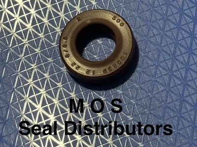 #ad 12X22X6 FKM BABSL METRIC OIL SEAL 12X22X6BABSLV HIGH TEMP amp; PRESSURE SEALING $27.74