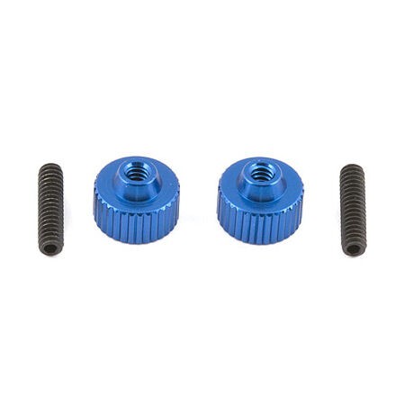 Associated 1787 FT-Factory Team Battery Strap Rändelschrauben (2): RC10 B4 B4.1 - Bild 1 von 1