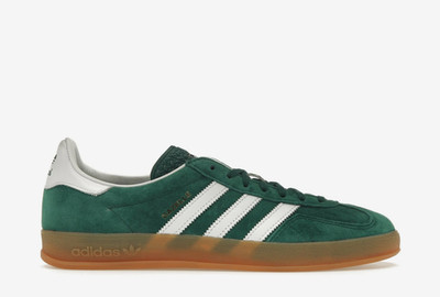 Men's Size 8 Adidas Gazelle Indoor  Collegiate Green Gum  Sneakers IG1596