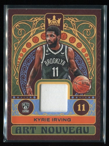 Kyrie Irving #AN-KIB 2022 Panini Court Kings Art Nouveau card