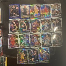 2025 Panini Prizm WNBA 18 Card Lot Blue Velocity X-Fractor Seismic RC.