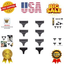 8 Pack Hair Clipper Limit Comb Guide 1MM 2MM 3MM Guides Set with Protection G...