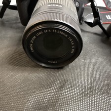 Canon EOS Rebel T5i 700D DSLR Camera  EF-S 55-250mm IS STM Lens  Flash