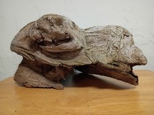 Large 15" Long Driftwood Hollow Knotted Cavern for Reptile Amphibian Habitat