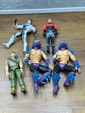 Vintage Action Figures Parts TMNT Lot G.I. Joe