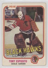 1981-82 O-Pee-Chee Tony Esposito #54 HOF 0d7y