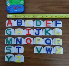 As Is, LeapFrog 25 Magnetic Letters for Fridge Phonics Alphabet Learning 2002
