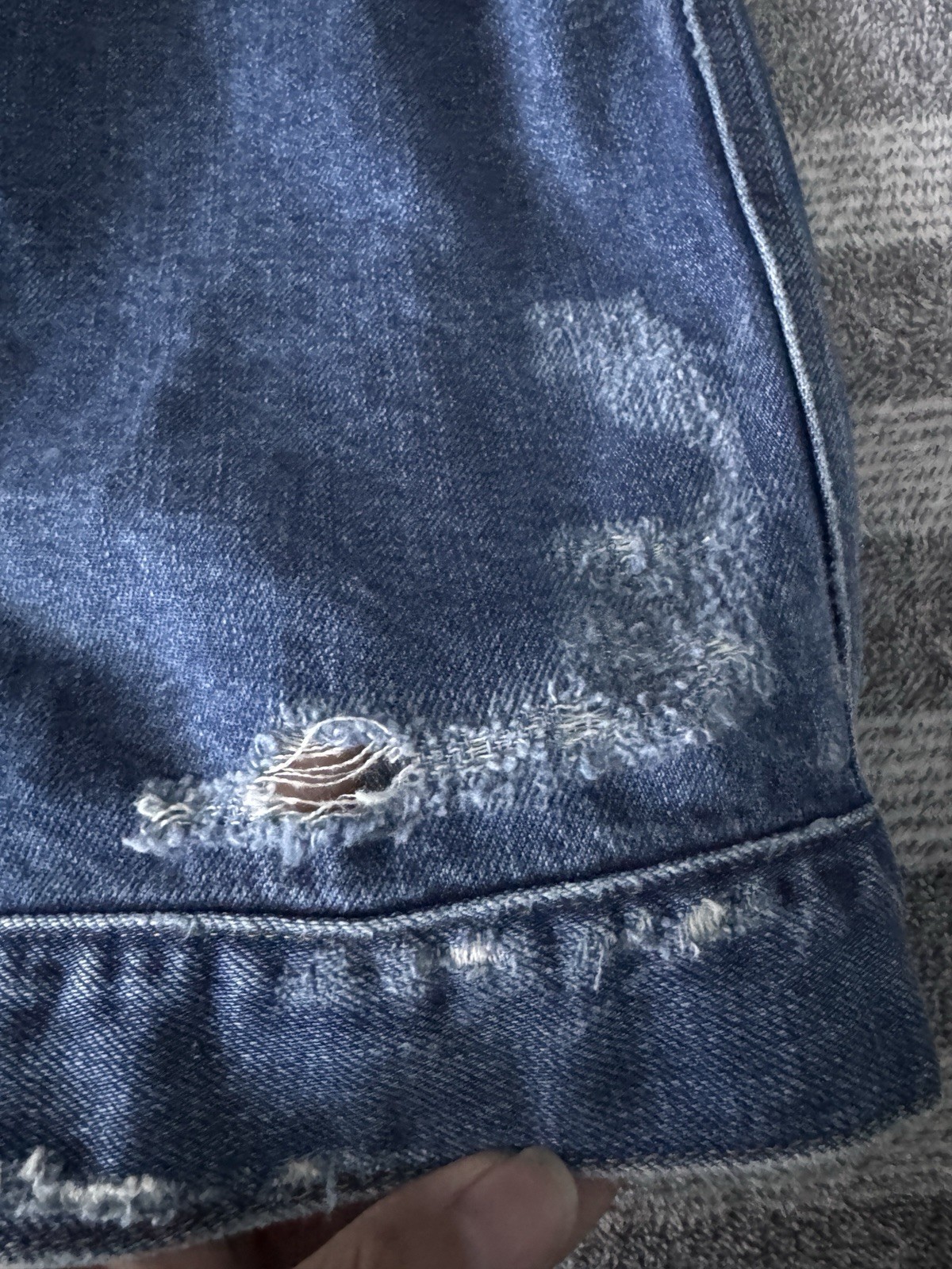 Needles Denim Assorted Patchwork Distress Denim J… - image 13