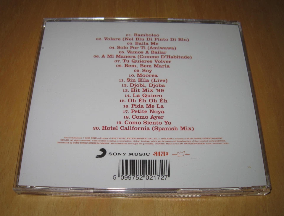 Gipsy Kings - The Very Best Of CD Paco de Lucía Vicente Amigo Los Reyes Ketama - Bild 2 von 3