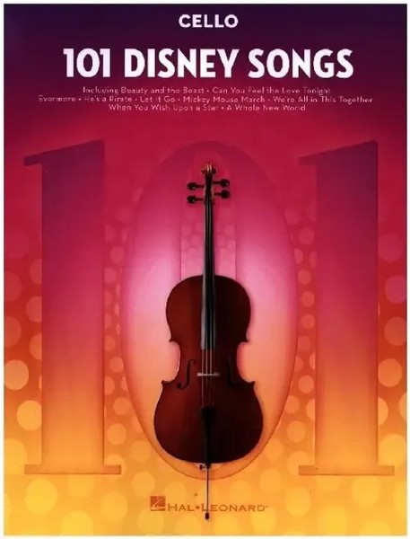 101 Disney Songs | Hal Leonard Publishing Corporation | Cello | Taschenbuch-image