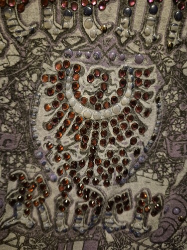 Vintage Libertalia Rebellion Rider Womens Jeweled T Shirt Size M - Picture 7 of 14