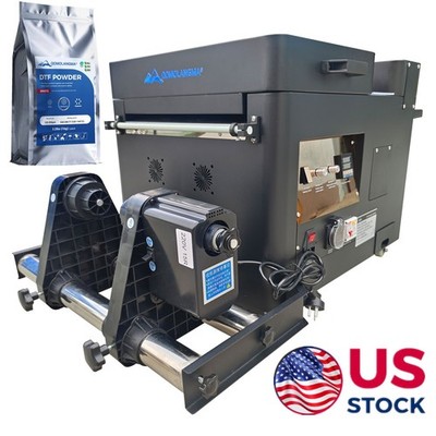USStock A3 Auto Powder Shaker and Dryer Curing Unit for DTF Printing on T-Shirts