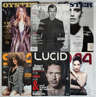 Fashion Style Culture Magazine Lot of 6 OYSTER - 944 - LUCID - ANGELENO
