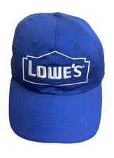 Lowes Hat Strapback Cap Adjustable Adult Employee Uniform Work Store Ad Promo