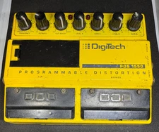 Digitech PDS 1550 Programmable Distortion DOD Electronics USED Made in USA 1988