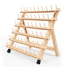 Braiding Hair Rack with 60 Pegs Standing Versatile Extension Hair Holder with...