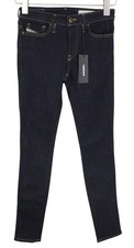 Diesel Skinzee 0813C Women  s Jeans W25/L32 Mid Blue Stretch Super Slim Skinny