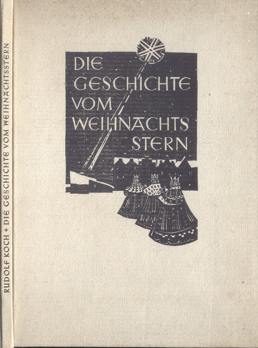 Rudolf Koch, Geschichte v Weihnachtsstern, Holzschnitte Albert Saner, EA  1950 | eBay.de