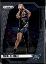 2024 Panini WNBA Prizm Teaira McCowan Dallas Wings #105  2 Card Lot