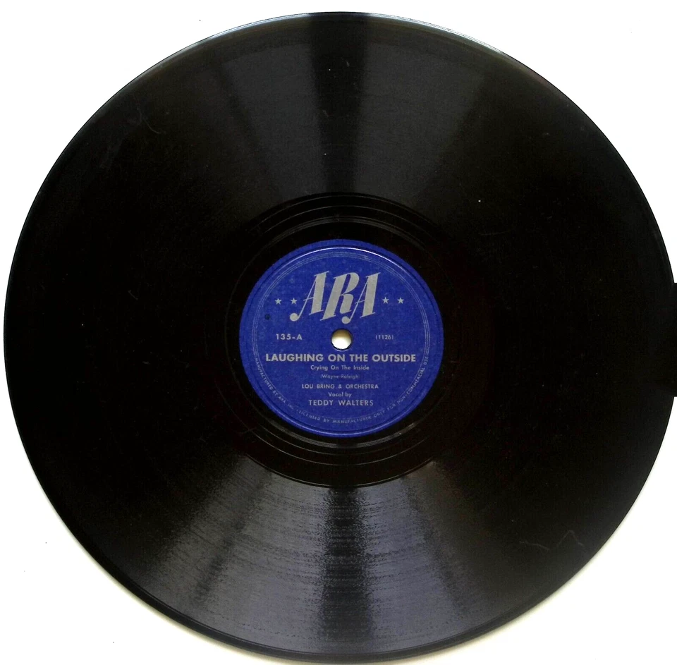 TEDDY WALTERS LOU BRING ORCHESTRA LAUGHING ON THE OUTSIDE/YOU I LOVE 78 RPM 541 Foto 2 de 3