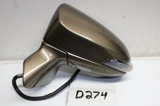 New Oem Door Mirror Toyota Venza 2013-2016 Lh Signal Memory Brown 4u2 Scratched