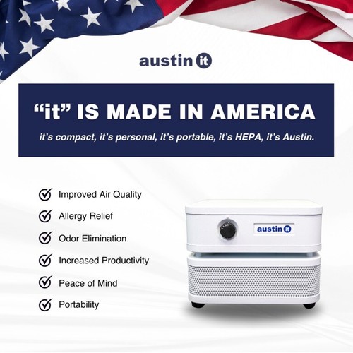 Austin Air The Austin “it” Air Purifier HEPA Travel Friendly IT - Picture 4 of 6