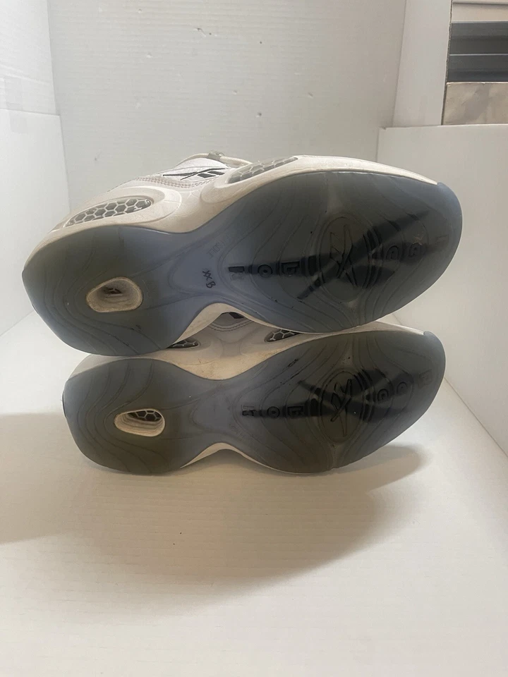 Reebok Question Low Kids charol puntera negra talla 6,5 Foto 3 de 4