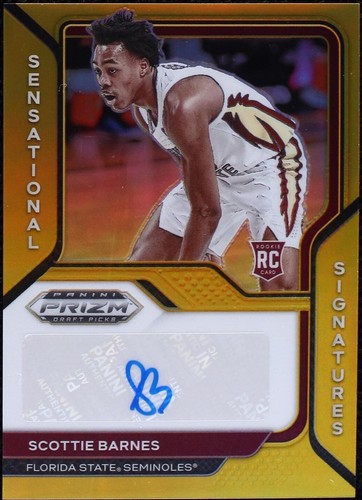 2021 Prizm Draft Picks Mojo Prizm /25 Scottie Barnes #4 Rookie RC