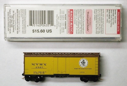 MTL Micro-Trains 21440 New York Central NYRX 2507 40 pies enchufe puerta boxcar | Zustand: New