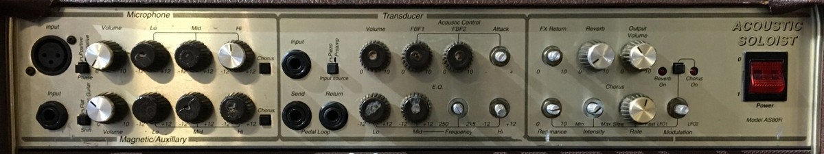 1994 Marshall Acoustic Soloist AS80R 80W 210 Acoustic-Electric