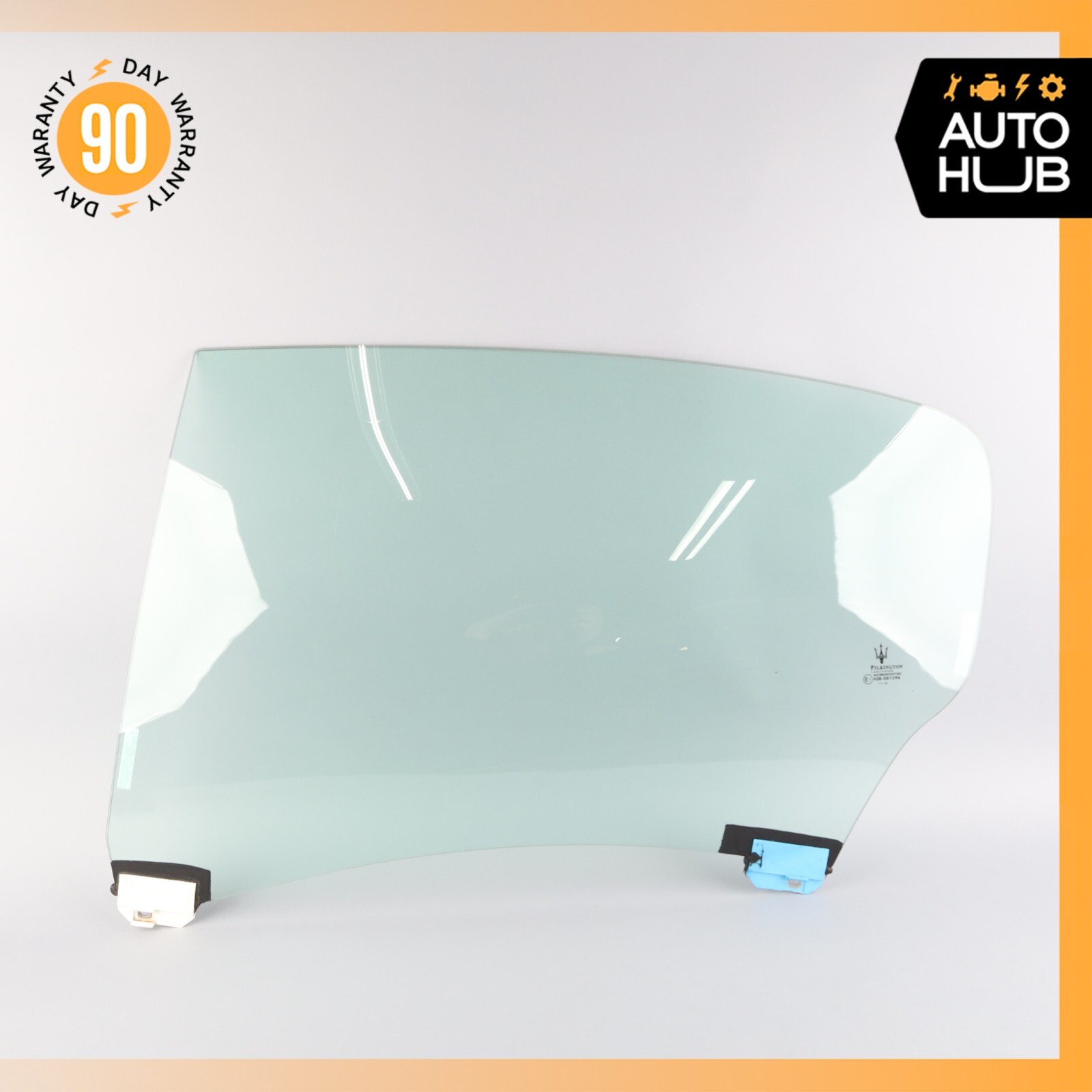 03-13 Maserati Quattroporte M139 Rear Left Side Door Window Glass OEM 71k