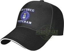 United States Air Force Veteran Unisex Baseball Cap Adjustable Hats Trucker Cap