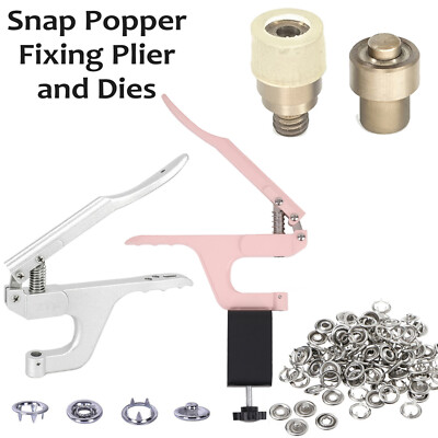 9,5 mm 10 mm 11 mm Snap Poppers Befestigung Matrizen Set mit Zange für Kinder Kleidung Zum Selbermachen