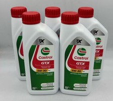 5 LITRI OLIO MOTORE CASTROL GTX 5W30 RN 17 C3 AC3 100% SINTETICO RN17 RENAULT