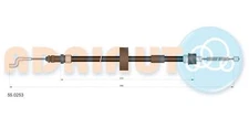 AdriAuto 55.0253 cable, parking brake