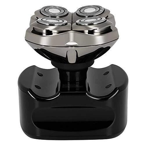 Rasoio Skull Pitbull Gold PRO rasoio testa per uomo 4 rasoi tagliacapelli - Immagine 4 di 4