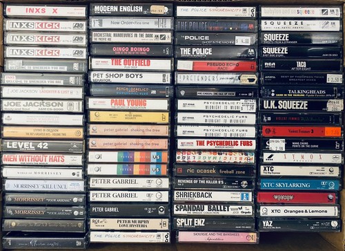 New Wave BUILD UR OWN LOT Tapes Police XTC Oingo Violent Femme Morrissey INXS - Picture 3 of 11
