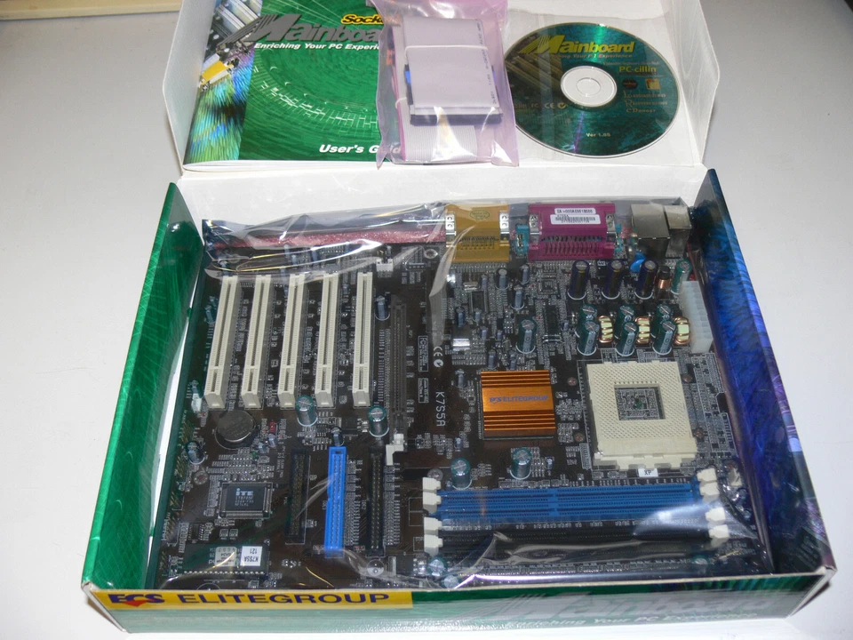 Elitegroup K7S5A Motherboard AMD Socket A/462 Neu - Image 2 of 4