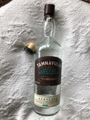 Tamnavulin Speyside Single Malt Whiskey Bottle (Empty) In Excellent Condition